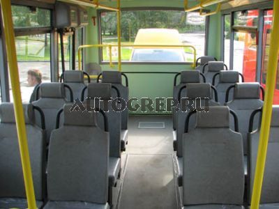 Салон автобуса ПАЗ-3204